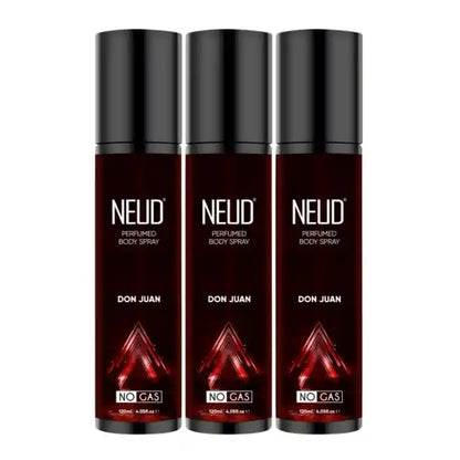 NEUD Don Juan Perfumed Body Spray, No Gas Deodorant with Long-Lasting Fragrance, 120ml