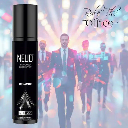 NEUD Dynamite Perfumed Body Spray, No Gas Deodorant with Long-Lasting Fragrance, 120ml