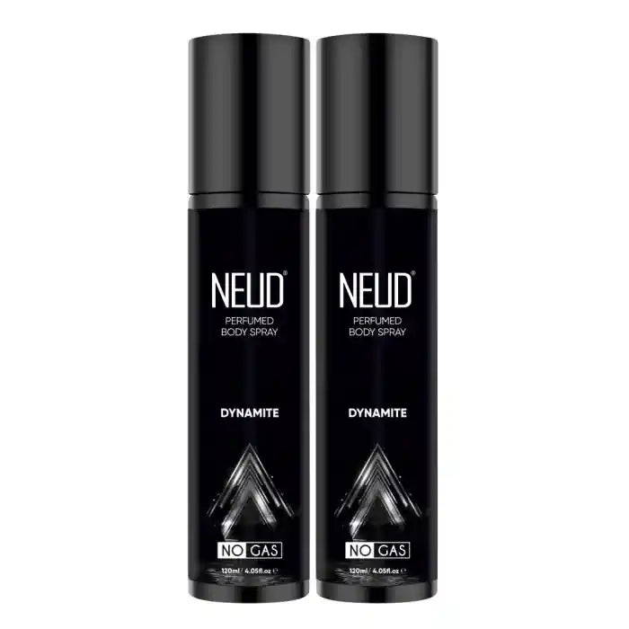 NEUD Dynamite Perfumed Body Spray, No Gas Deodorant with Long-Lasting Fragrance, 120ml