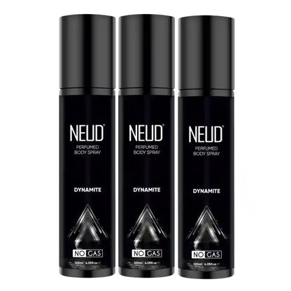 NEUD Dynamite Perfumed Body Spray, No Gas Deodorant with Long-Lasting Fragrance, 120ml