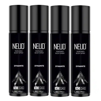 NEUD Dynamite Perfumed Body Spray, No Gas Deodorant with Long-Lasting Fragrance, 120ml