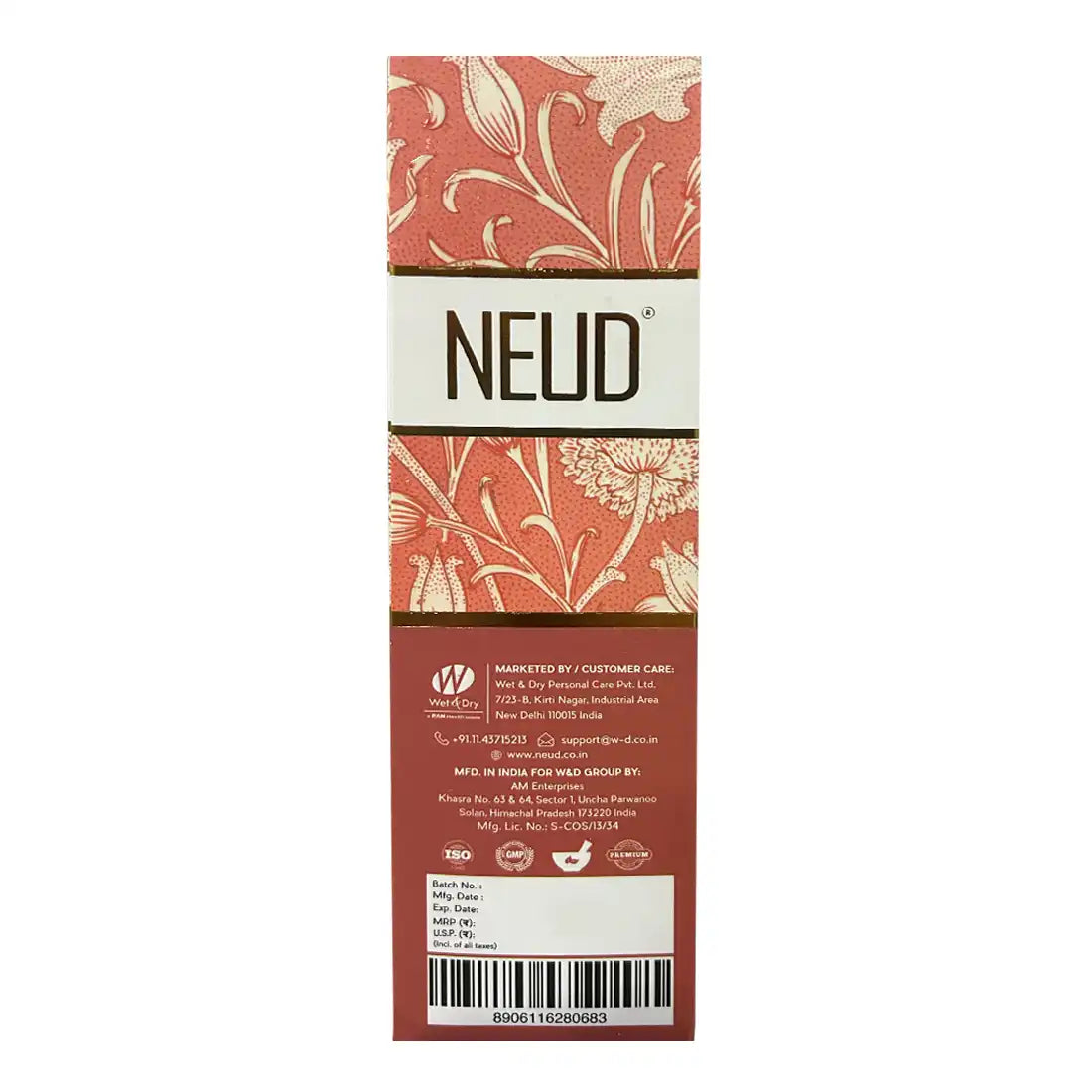 NEUD Acne Control Foaming Face Cleanser With Salicylic Acid, Neem and Tea Tree Oil is A Top Certified Quality Product - everteen-neud.com