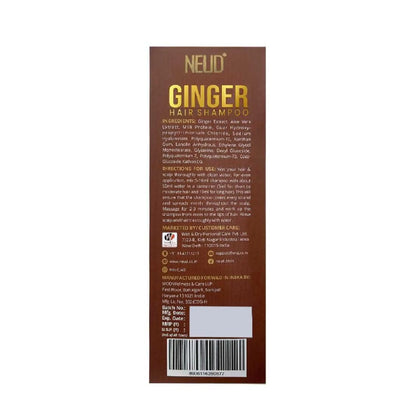 NEUD Ginger Hair Shampoo 300ml – Ships Worldwide from India