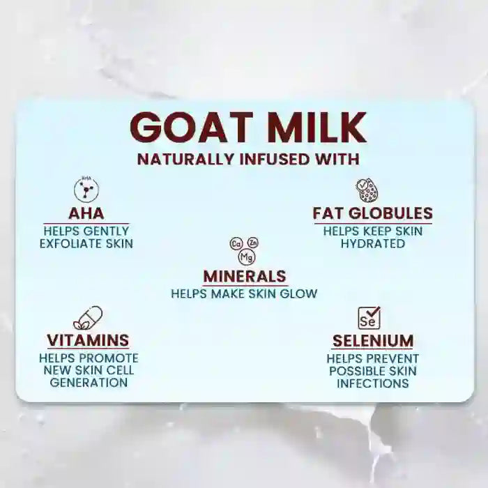 NEUD Goat Milk Face Wash 300 ml for Men and Women