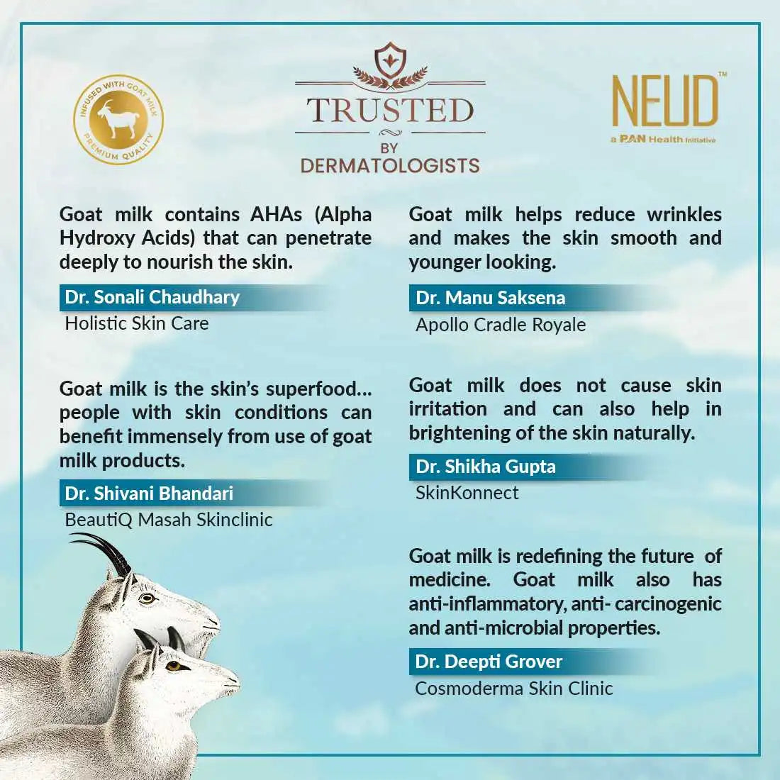 NEUD Goat Milk Personal Care Products Are Trusted By Dermatologists - everteen-neud.com