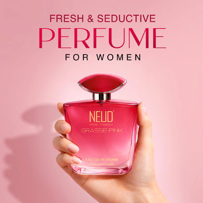 NEUD Grasse Pink Luxury Perfume for Women - Captivatingly Vivacious With Modern, Fresh, Vibrant and Seductive Notes