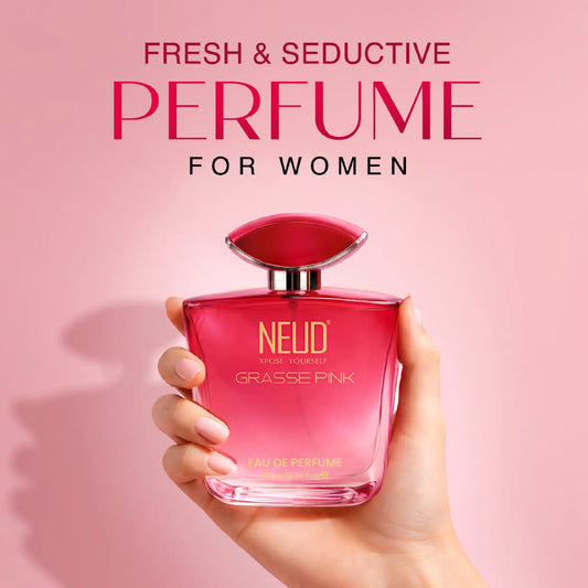 NEUD Grasse Pink Luxury Perfume for Women - Captivatingly Vivacious With Modern, Fresh, Vibrant and Seductive Notes