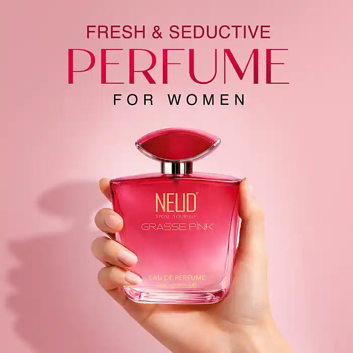 NEUD Grasse Pink Luxury Perfume for Women is Captivatingly Vivacious With Modern, Fresh, Vibrant and Seductive Notes - everteen-neud.com