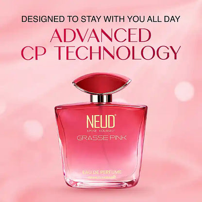 Made with advanced CP technology, NEUD Grasse Pink Luxury Women's Perfume is designed to stay with you all day long - everteen-neud.com
