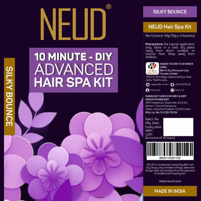 NEUD Hair Spa Kit 4x10g - Topical Application Only