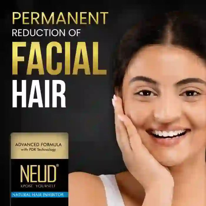 NEUD Natural Hair Inhibitor 80g – Slows Unwanted Hair Regrowth After Waxing