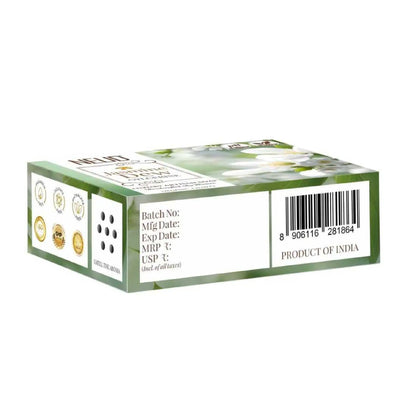 NEUD Jasmine Dew Glycerine Luxury Artisan pH-Balanced Handmade Soap 125g - Ships Worldwide From India