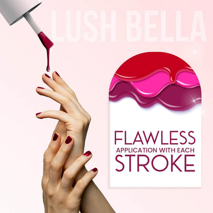 NEUD Lush Bella ELEGANT Nail Polish Gives You Flawless Application with Each Stroke - everteen-neud.com