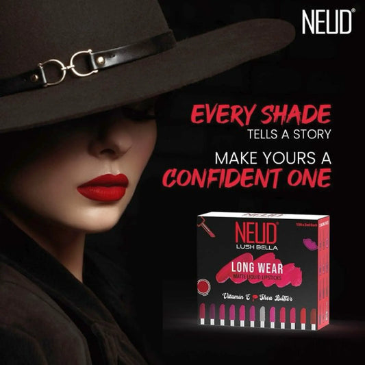NEUD Lush Bella Long Wear Matte Liquid Lipsticks - Get Confident Lip Shades