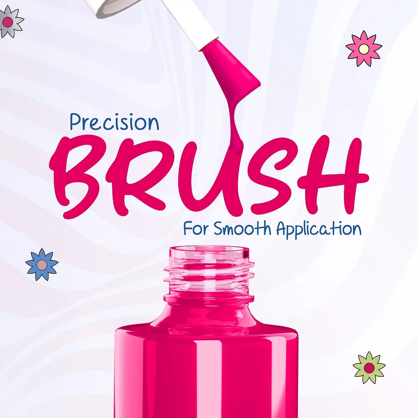 NEUD Lush Bella Nail Polish includes a precision brush for smooth application - everteen-neud.com