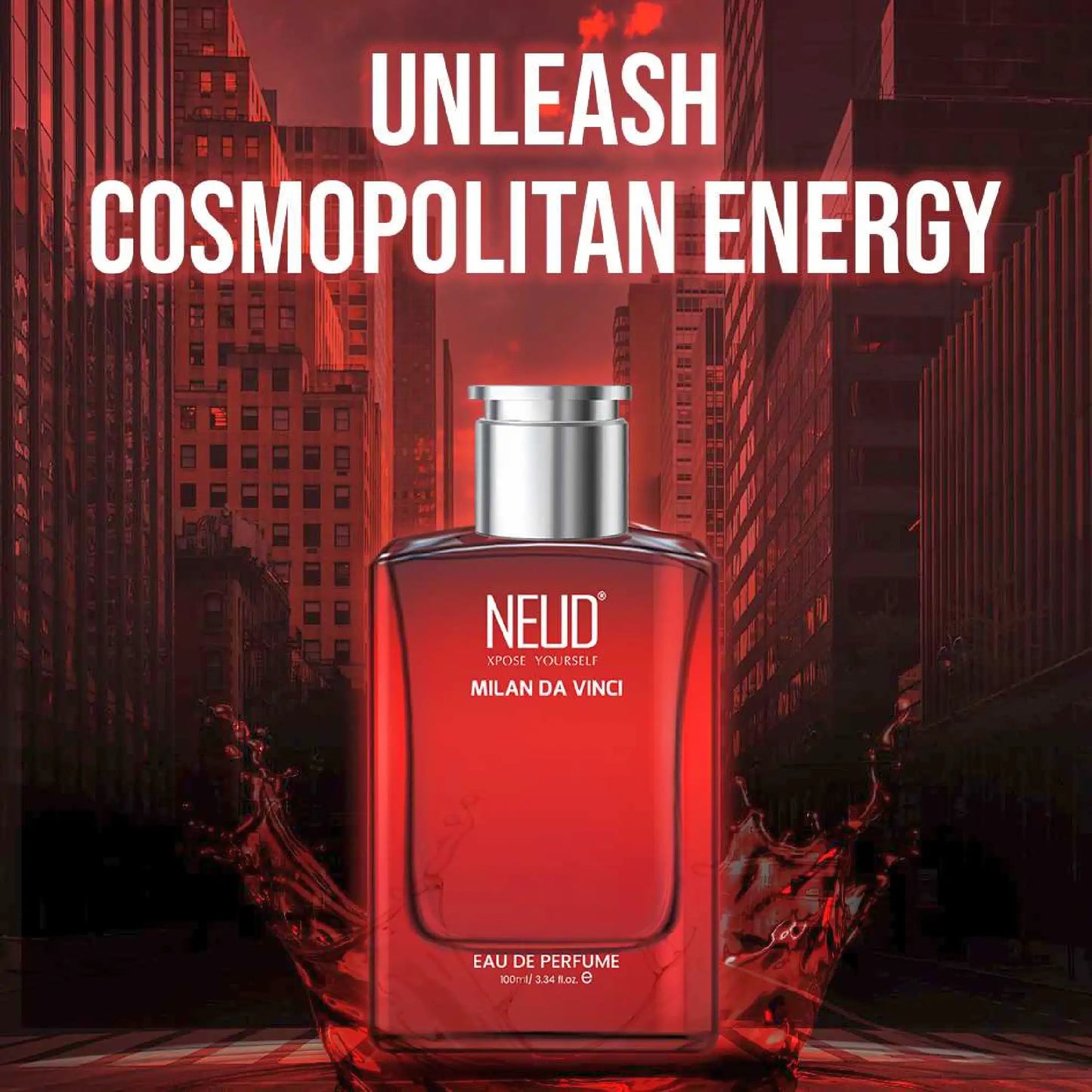 NEUD Milan Da Vinci Luxury Perfume for Men - Unleash Cosmopolitan Energy