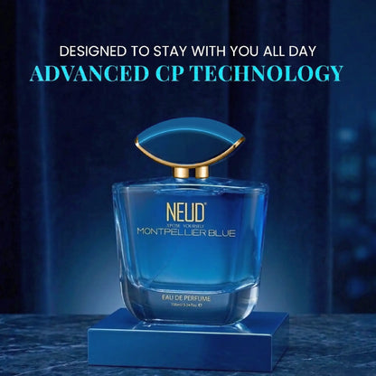NEUD Montpellier Blue Luxury Women's Perfume - Made with advanced CP Technology, Designed To Stay All Day Long