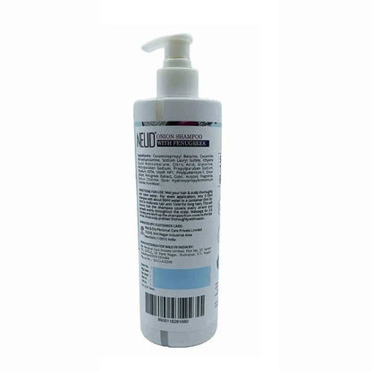 NEUD Onion Hair Shampoo 400ml with Fenugreek 400ml - Ships Worldwide From India