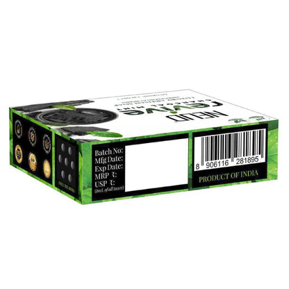 NEUD Revive Charcoal Mint Luxury Artisan pH-Balanced Vegan Handmade Soap With Tea Tree Oil, Peppermint, Eucalyptus Oil and Khus Seed - Ships Worldwide From India