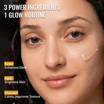 NEUD Skin Brightening Tan Removal Face Wash with Kesar that Enhances Glow, Haldi that Brightens Skin and Chandan that calms skin and Improves Texture