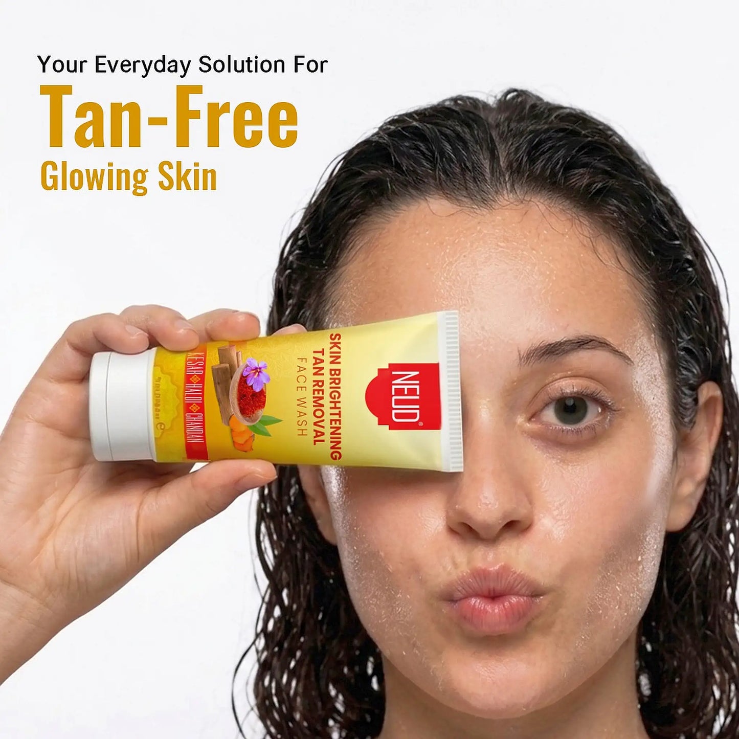 NEUD Skin Brightening Tan Removal Face Wash is Your Everyday Solution for Tan-Free Glowing Skin