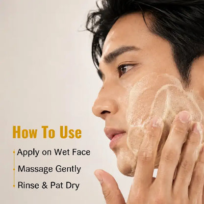 Use NEUD Skin Brightening Tan Removal Face Wash with Saffron, Turmeric and Sandalwood Daily - everteen-neud.com