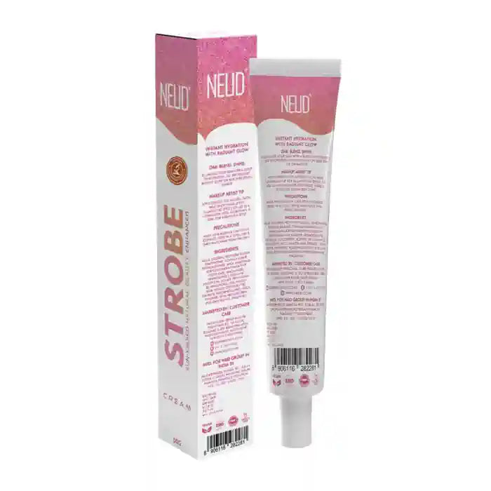 NEUD Strobe Cream Rose Gold 50g with Cocoa Butter and Hyaluronic Acid is shipped worldwide - everteen-neud.com
