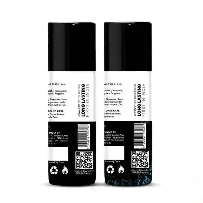 NEUD Combo of Zenith and Raag Deodorants 2x50ml is shipped worldwide - everteen-neud.com