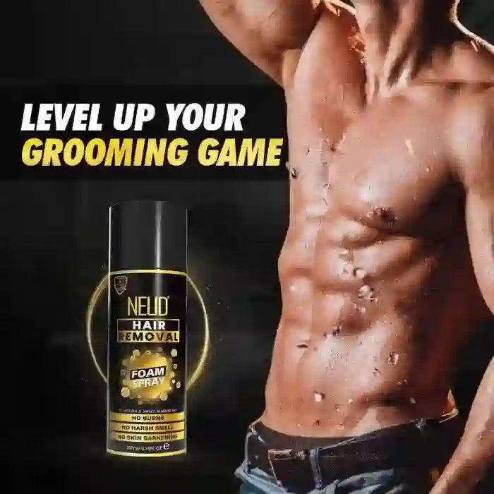 Level up your grooming game with NEUD Foam Hair Removal Spray 200ml  - everteen-neud.com