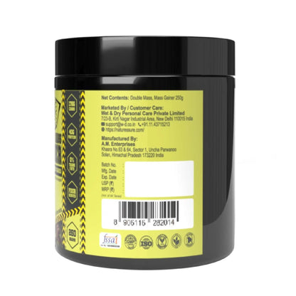 Nature Sure Double Mass Chocolate Flavored Mass Gainer is Shipped Worldwide - everteen-neud.com