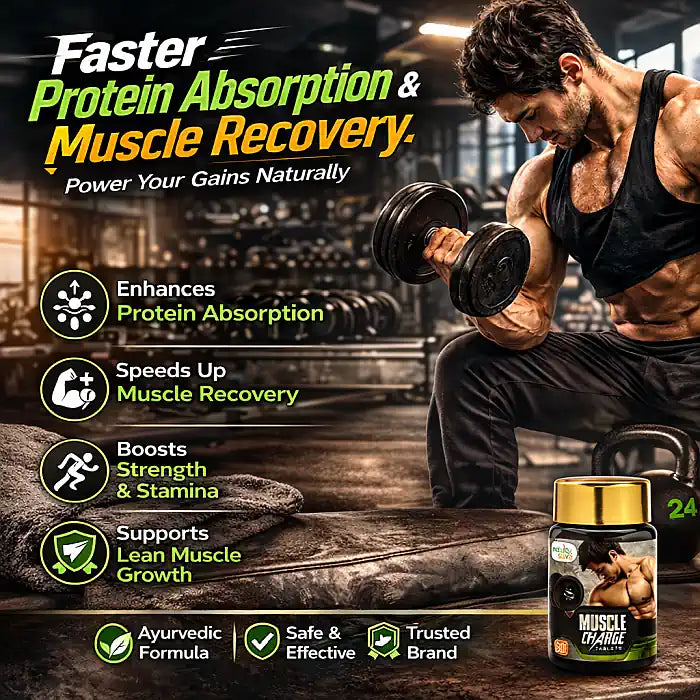 Nature Sure Muscle Charge Tablets Are Ayurvedic Safe and Effective in Supporting Lean Muscle Growth - everteen-neud.com