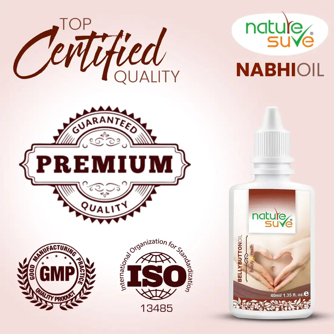 Nature Sure Belly Button Nabhi Oil for Health and Beauty is safe and toxin free. It does not contain paraben, sulfate, phthalate or synthetic fragrance - everteen-neud.com