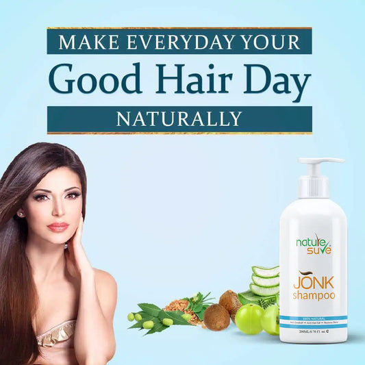 Nature Sure Jonk Shampoo Hair Cleanser for Men & Women - 200ml