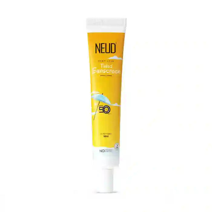 Buy 1 Pack NEUD Dewy Look Tinted Sunscreen 50ml with SPF 50++++ and Hyaluronic Acid directly from company - everteen-neud.com