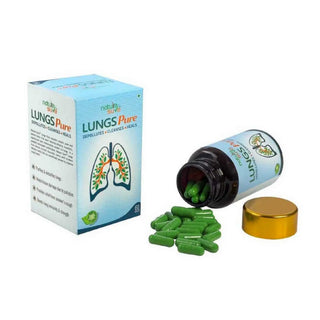 Nature Sure Lungs Pure 1x60 Capsules – AYUSH-Certified Ayurvedic Respiratory Support