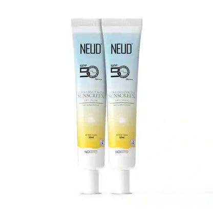 Buy 2 Packs NEUD Ultra Velvety Matte Priming Sunscreen Dry Touch 50gwith SPF 50++++ and Vitamin E directly from company - everteen-neud.com