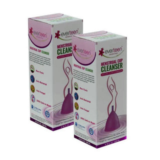 everteen Menstrual Cup Cleanser 2x200ml – Plant-Based Formula for Women