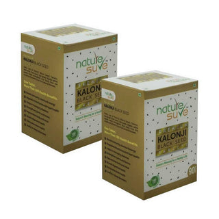 Nature Sure Kalonji Black Seed Extract Tablets 2x90 – 300mg Nigella Sativa, AYUSH-Certified