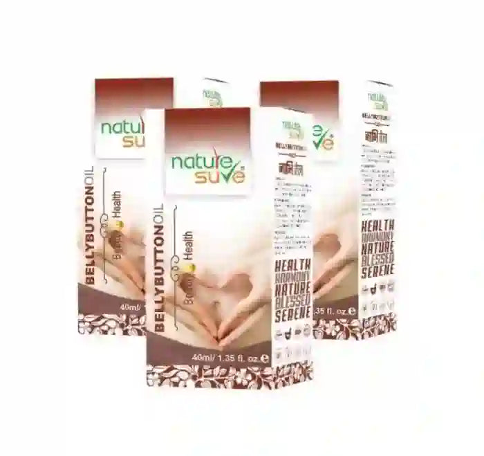 Buy 3 Packs Nature Sure Belly Button Nabhi Oil for Health and Beauty in Men and Women - everteen-neud.com