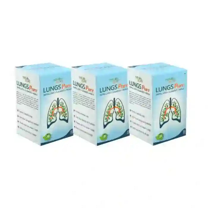 Buy 3 Packs Nature Sure Lungs Pure for Respiratory Wellness Directly From Company - everteen-neud.com