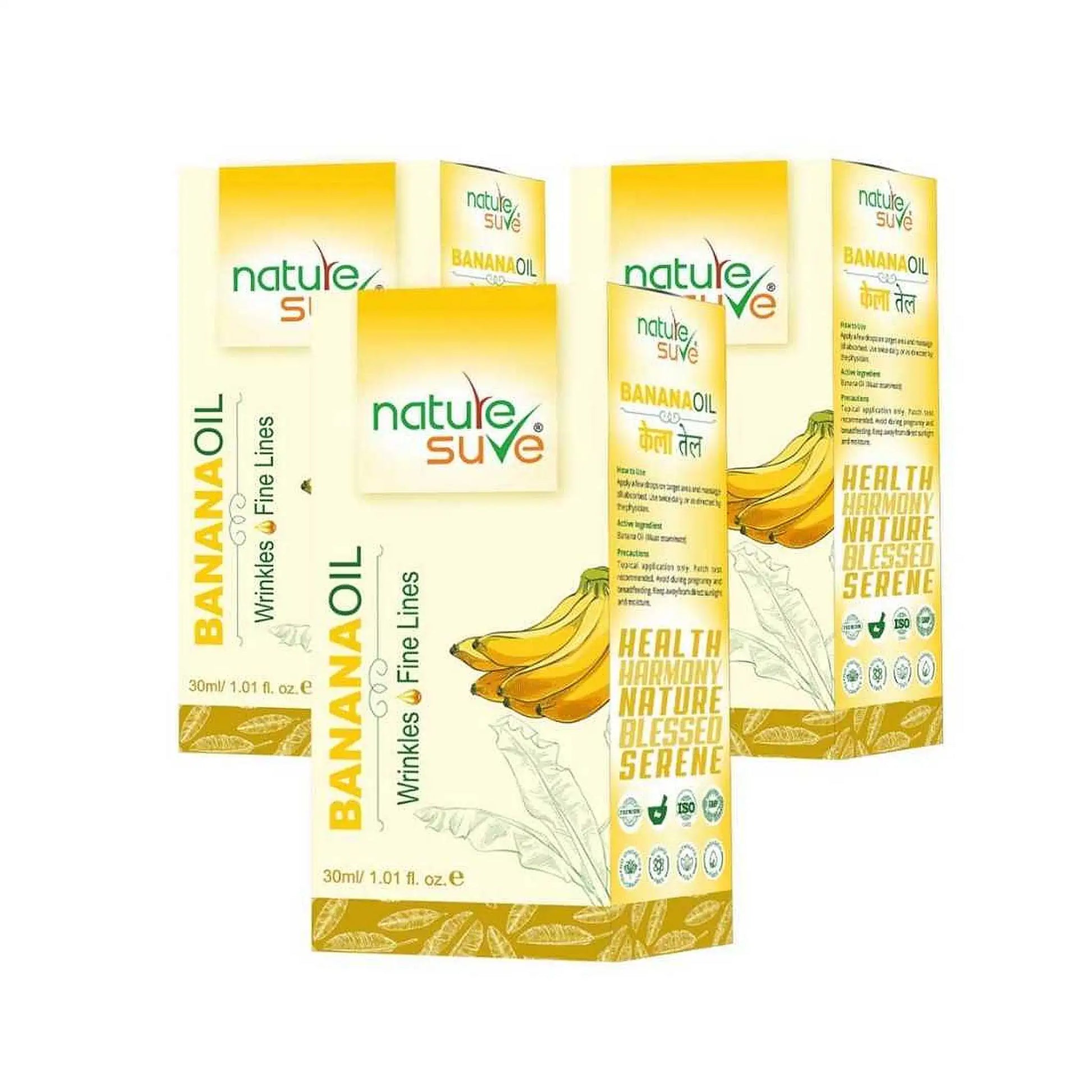 Nature Sure Banana Oil - 3x30ml Pack