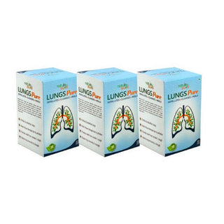 Nature Sure Lungs Pure 3x60 Capsules – AYUSH-Certified Ayurvedic Respiratory Support