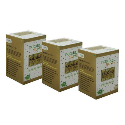 Nature Sure Kalonji Tablets - 3x90 Tablets Pack