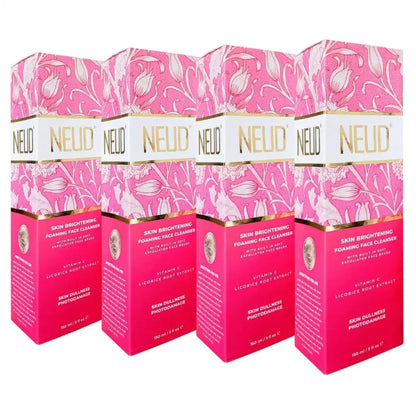 Buy 4 Packs NEUD Skin Brightening Foaming Face Cleanser 150ml With Vitamin C and Licorice - everteen-neud.com