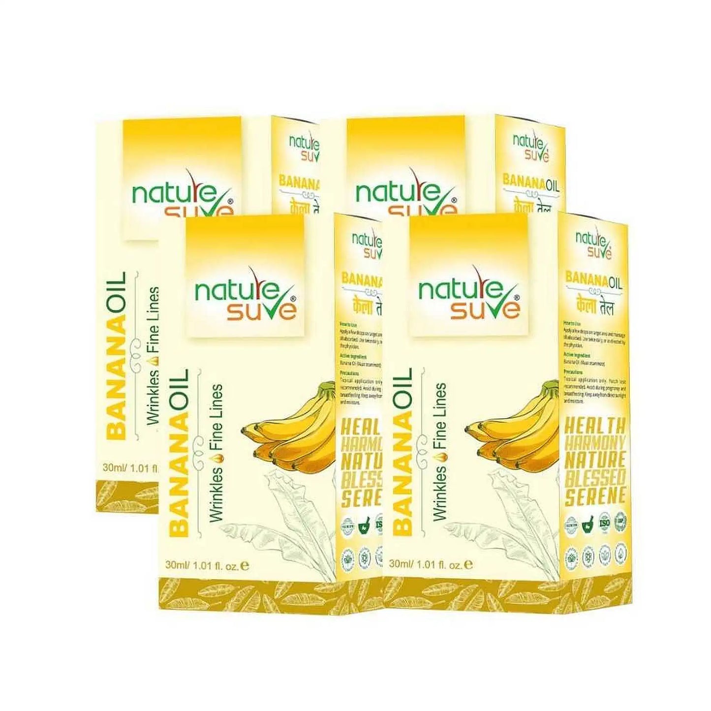 Nature Sure Banana Oil - 4x30ml Pack