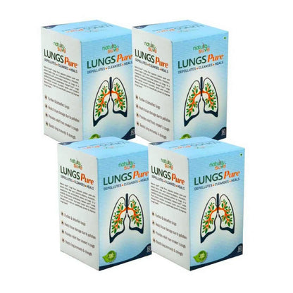 Nature Sure Lungs Pure 4x60 Capsules – AYUSH-Certified Ayurvedic Respiratory Support