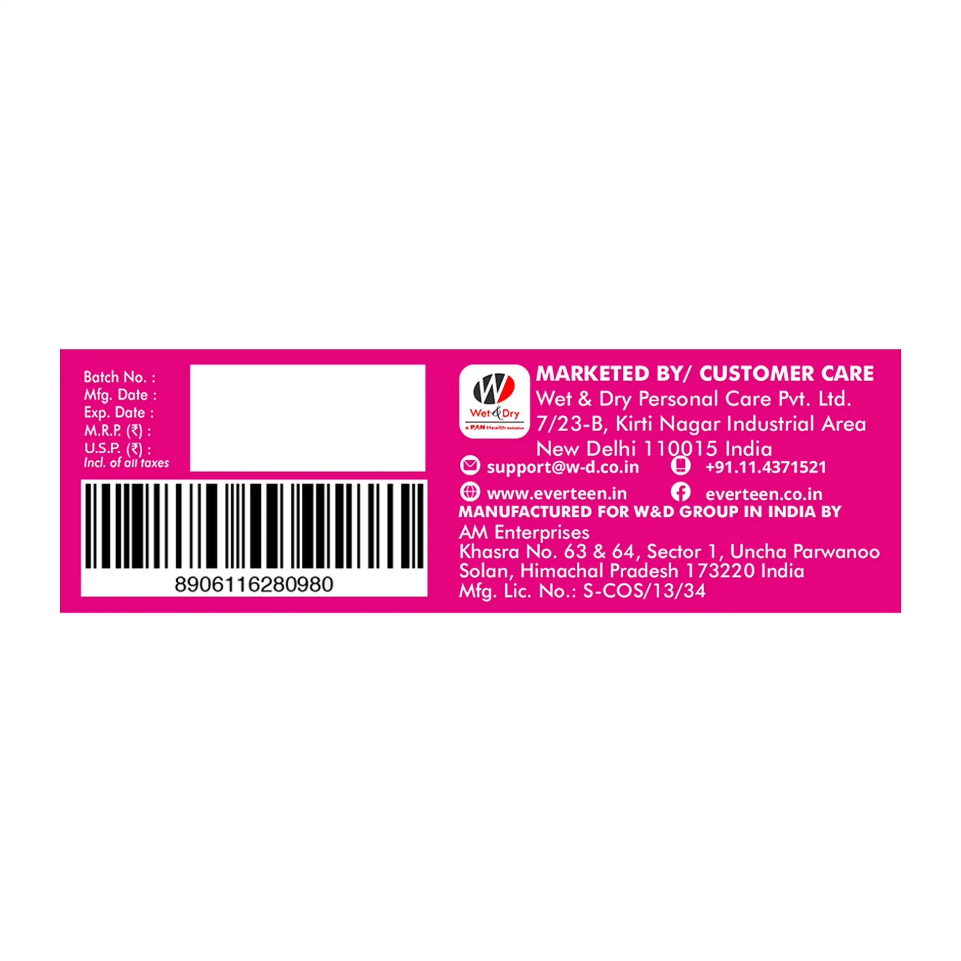 everteen Menstrual Cramps Roll-On - Shipped Worldwide From India