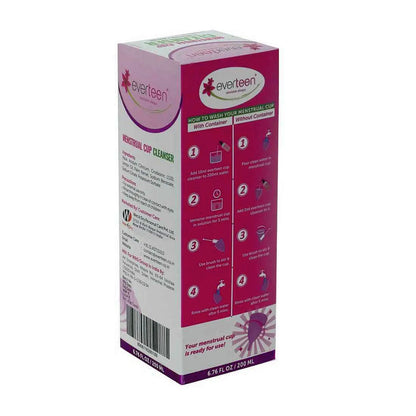 everteen Menstrual Cup Cleanser 200ml – Ships Worldwide from India