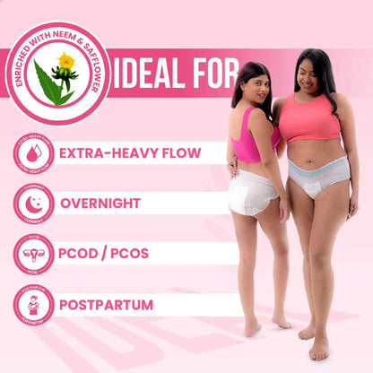 everteen Period Care Period Panties – Ideal for Postpartum, Heavy Flow and Overnight Use