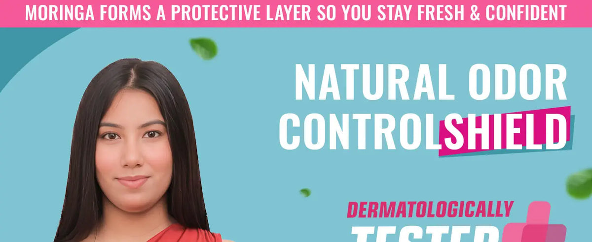 Buy everteen SKIN THIN sanitary pads for active women with moringa and aloe vera for natural odor control - everteen-neud.com